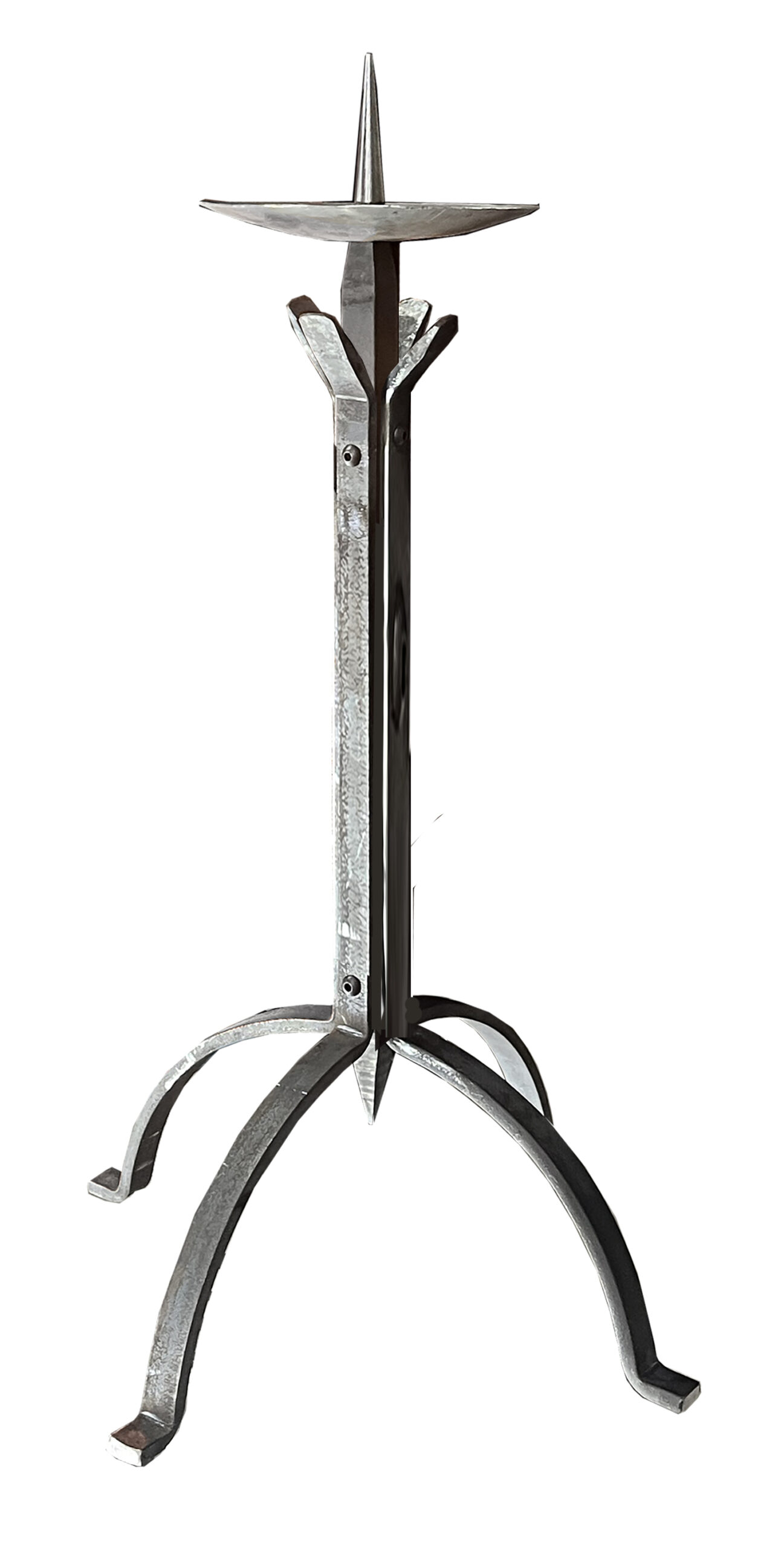 Smeedijzeren kerkkandelaar